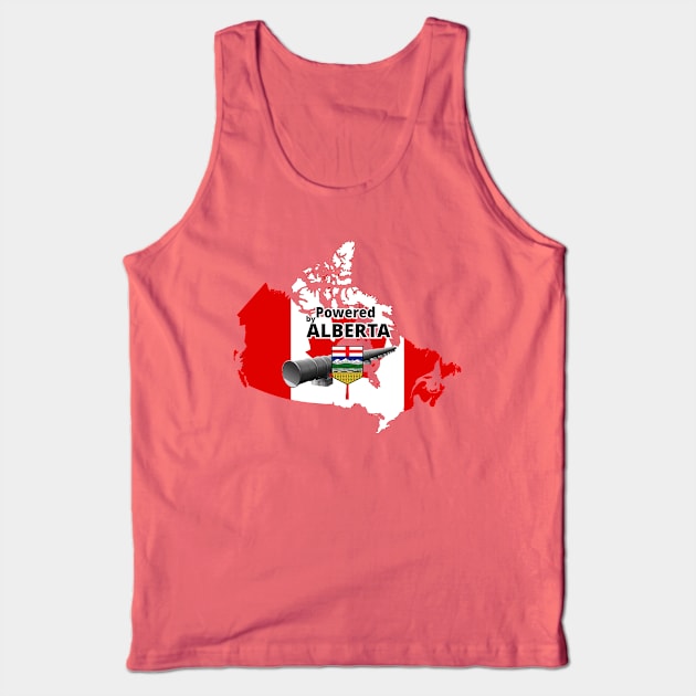 Powered by Alberta Tank Top by ZiggyFritz